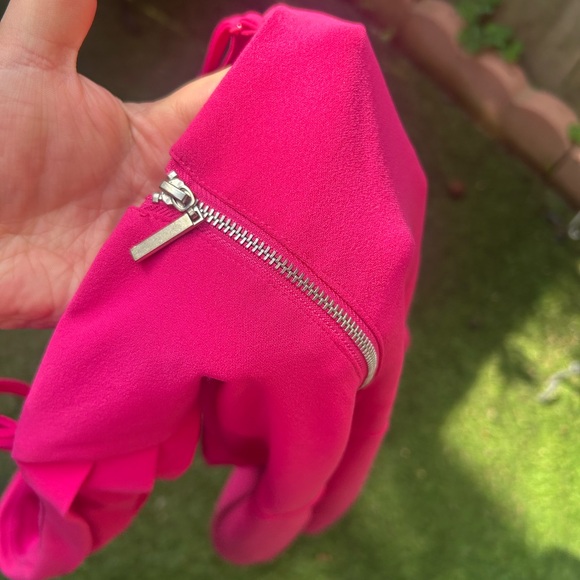 Pink Off-Shoulder Dress - Picture 4 of 5